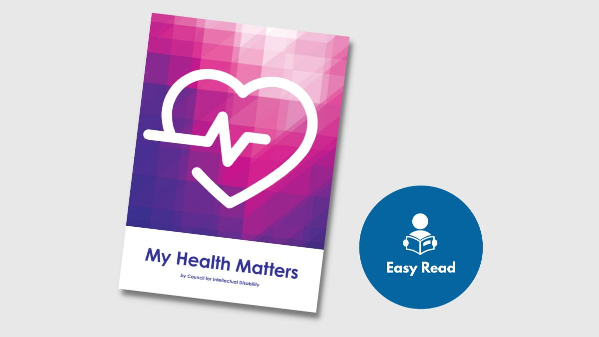 Cover of the My Health Matters folder